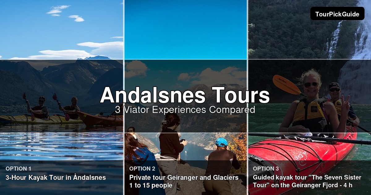 Andalsnes tours – three Viator experiences compared