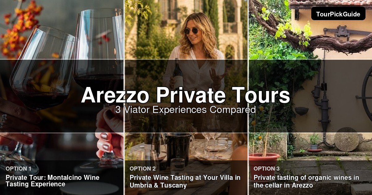 Arezzo private tours – three Viator experiences compared