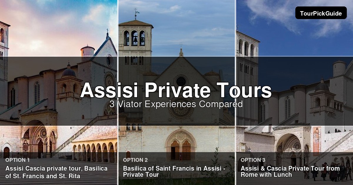 Assisi private tours – three Viator experiences compared