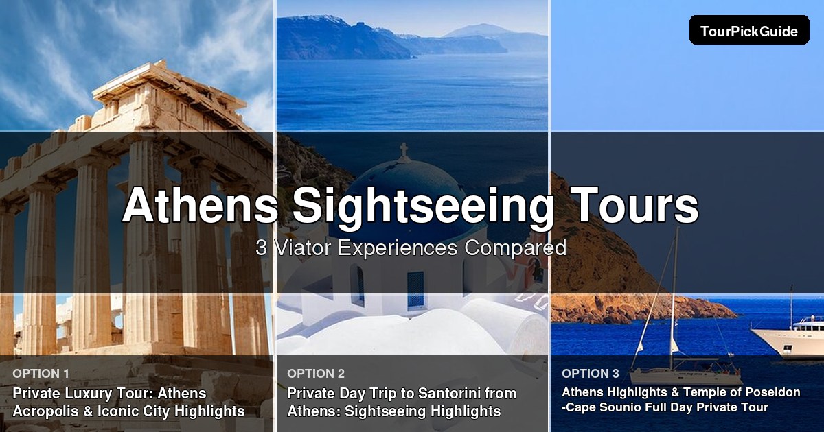 Athens sightseeing tours – three Viator experiences compared
