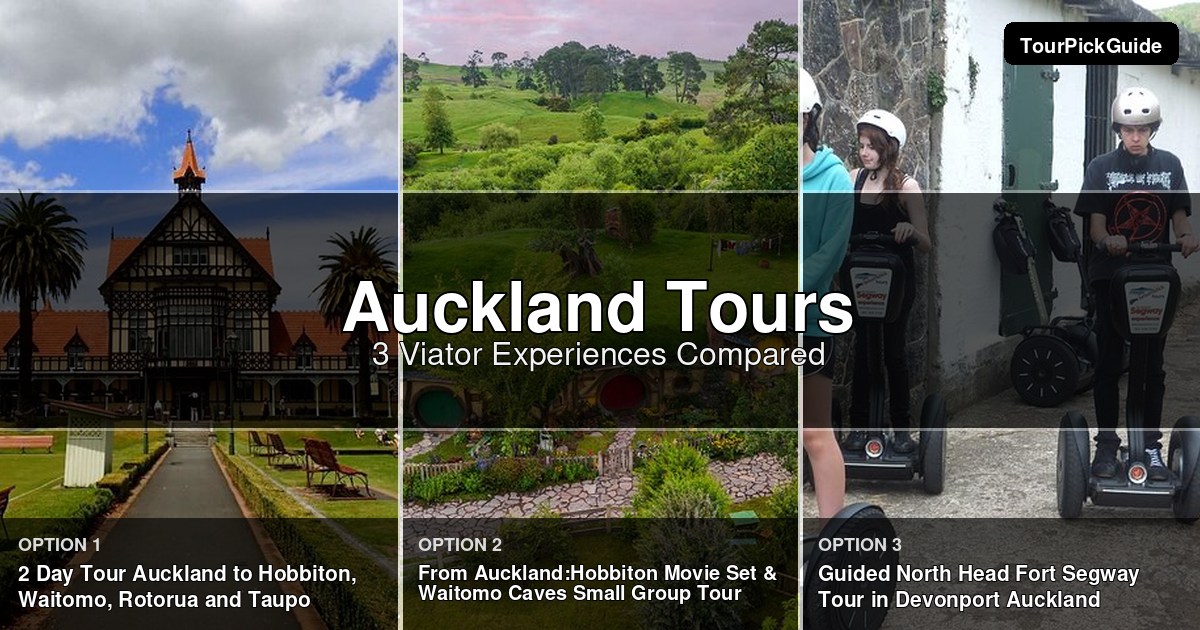 Auckland tours – three Viator experiences compared