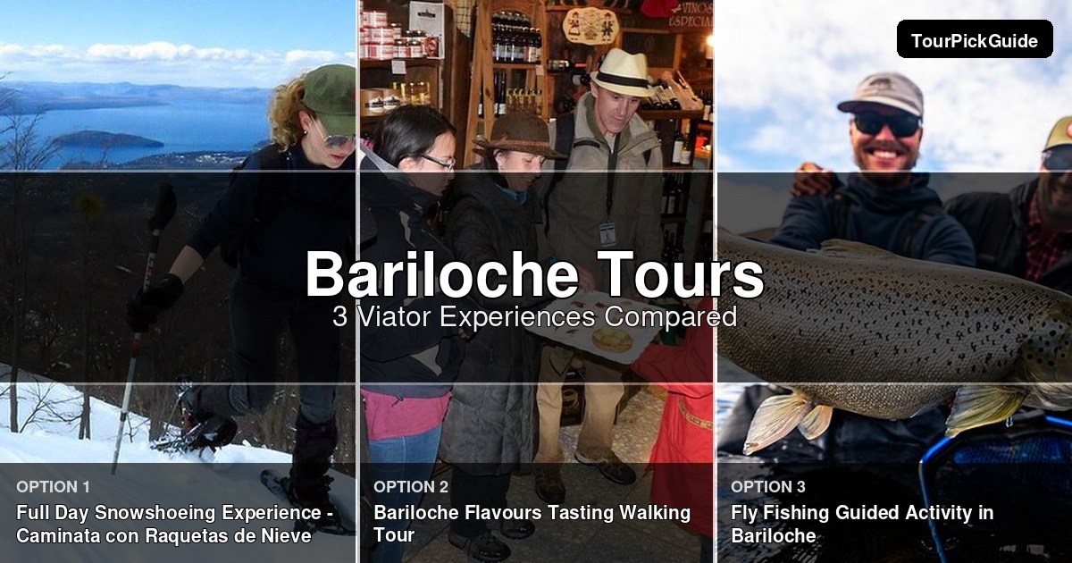 Bariloche tours – three Viator experiences compared