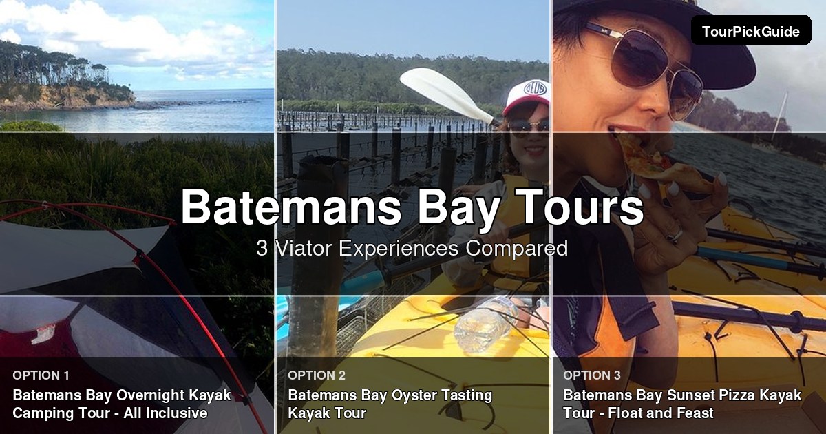 Batemans Bay tours – three Viator experiences compared