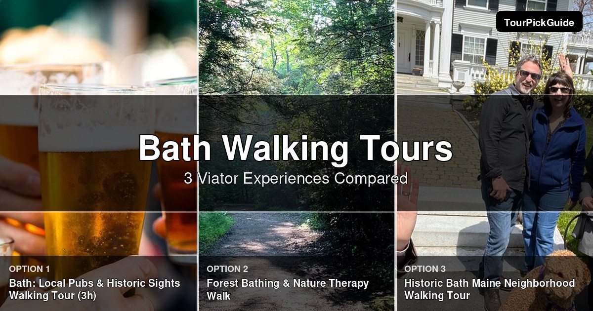 Bath walking tours – three Viator experiences compared
