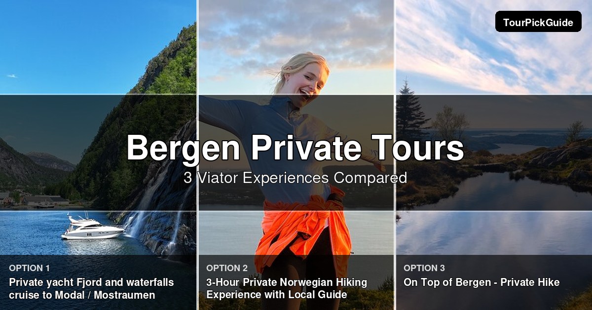 Bergen private tours – three Viator experiences compared