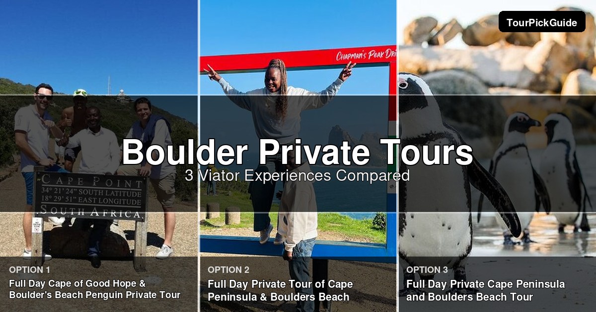 Boulder private tours – three Viator experiences compared