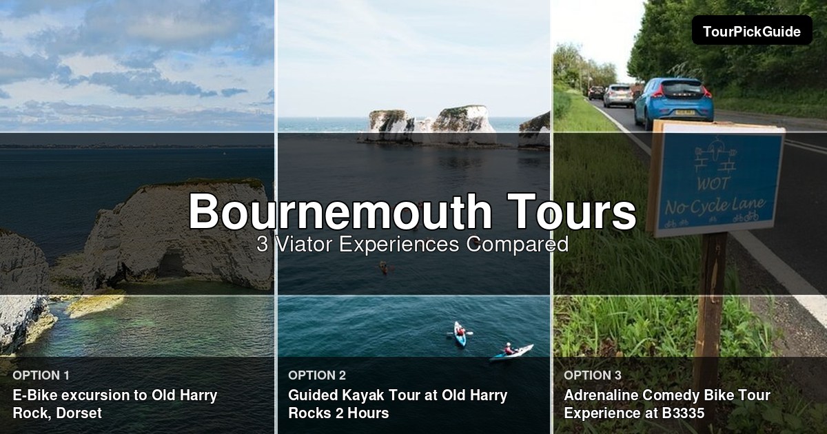 Bournemouth tours – three Viator experiences compared