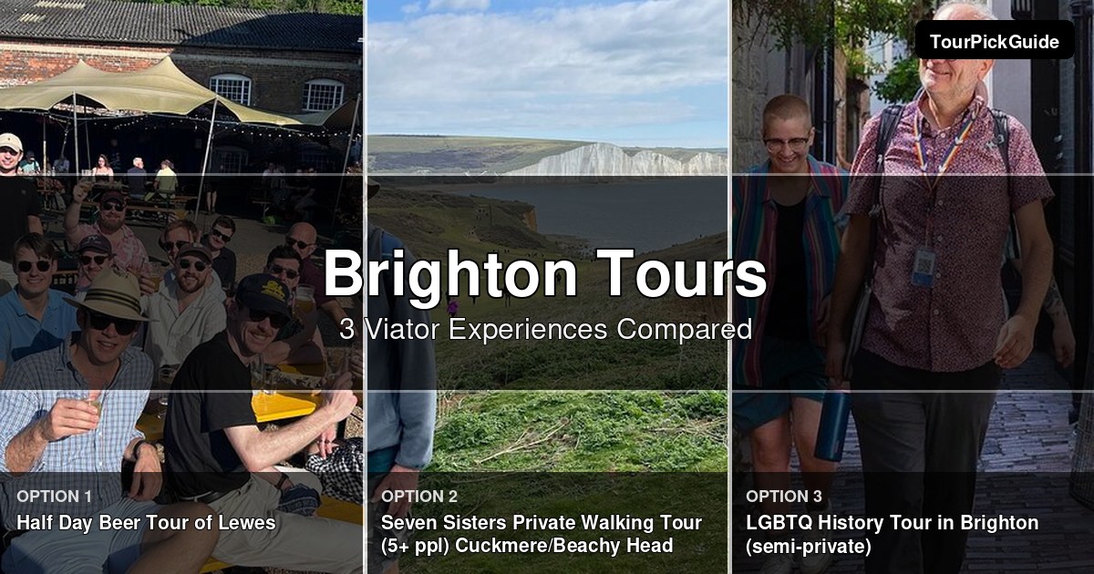Brighton tours – three Viator experiences compared