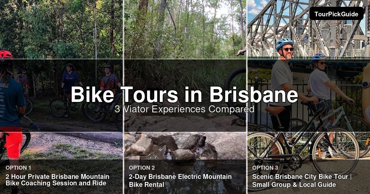 Brisbane bike tours – three Viator experiences compared