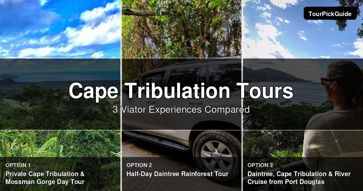 Cape Tribulation tours – three Viator experiences compared