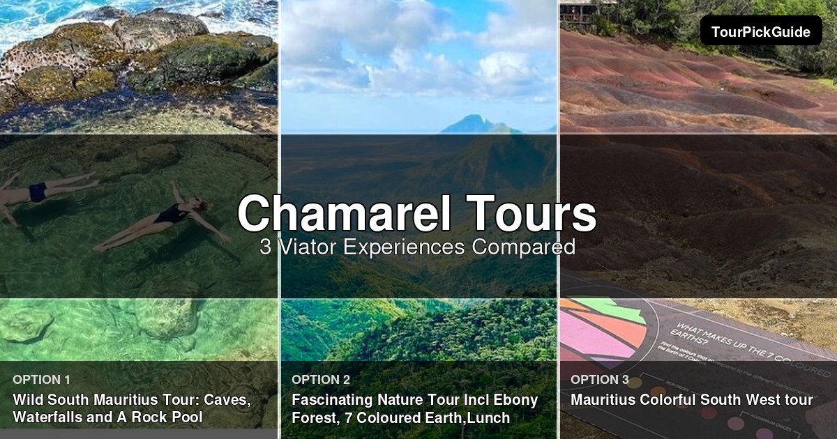Chamarel tours – three Viator experiences compared