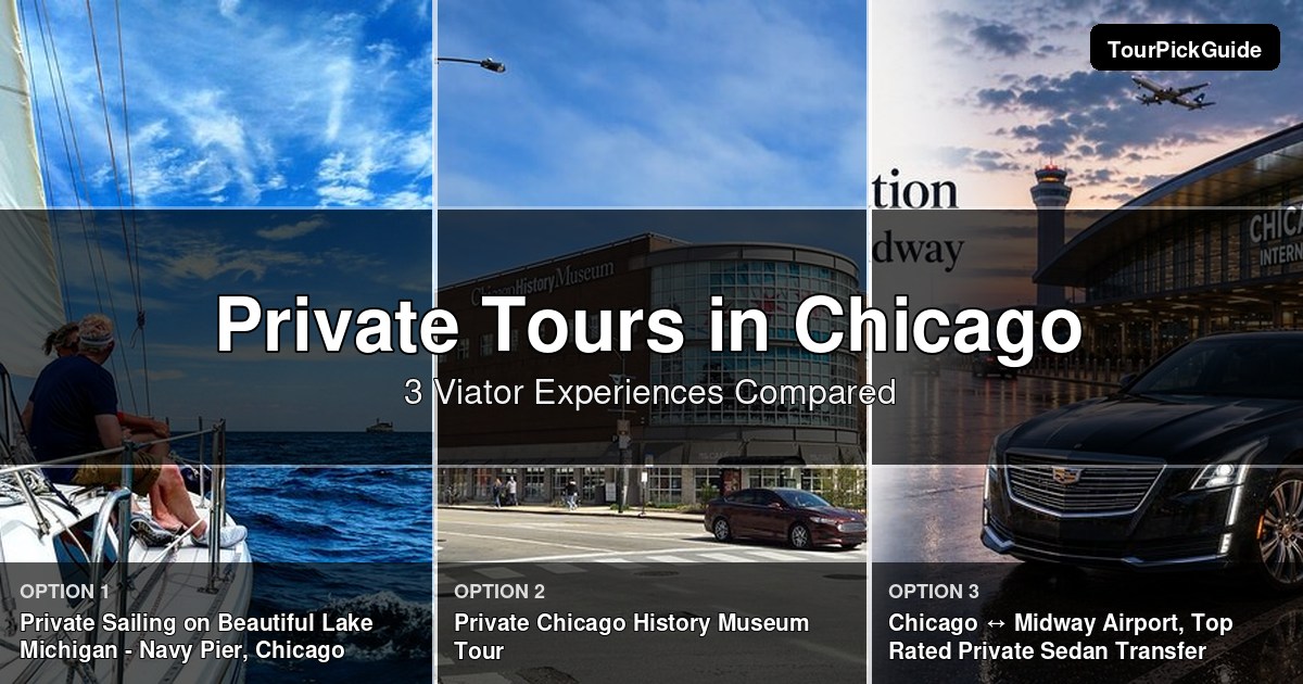 Chicago private tours – three Viator experiences compared
