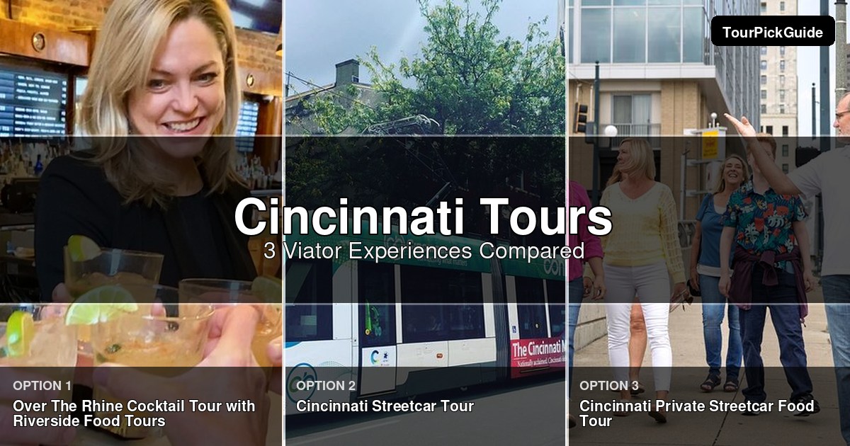 Cincinnati tours – three Viator experiences compared