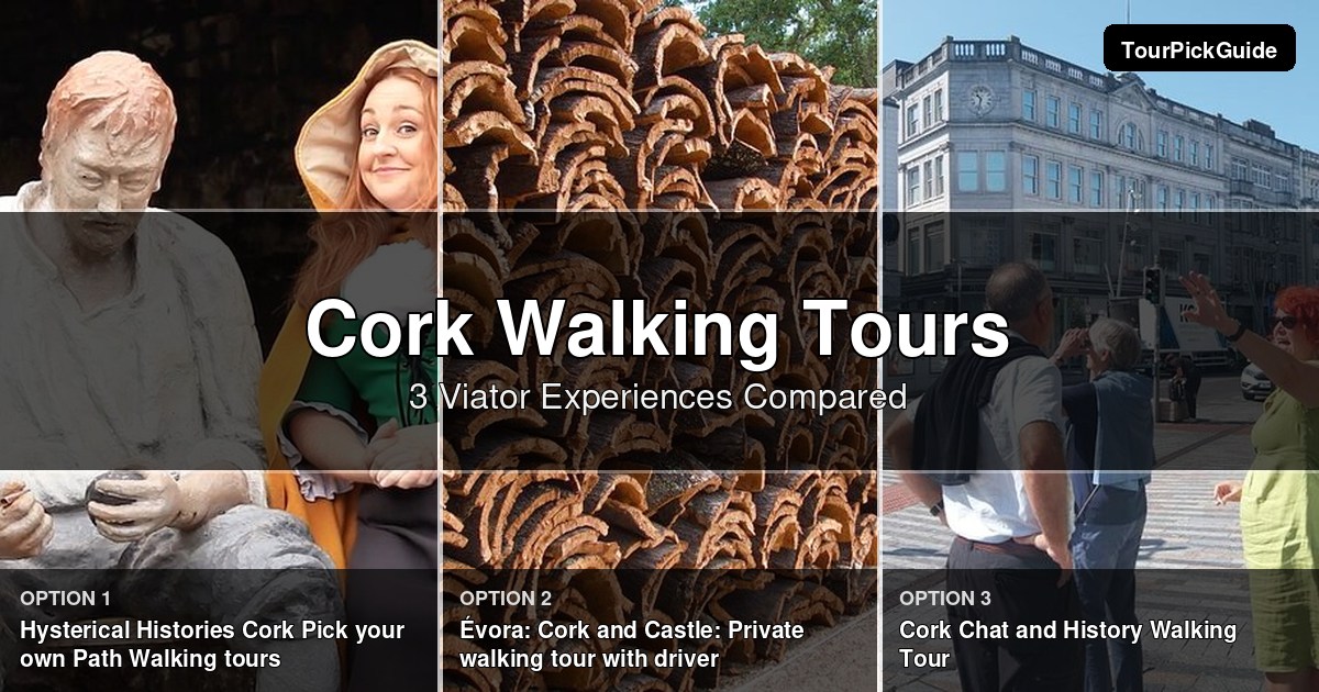 Cork walking tours – three Viator experiences compared