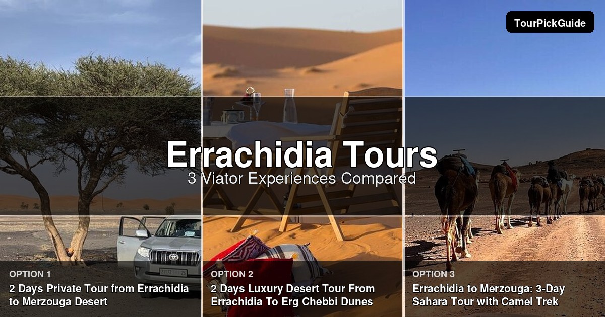 Errachidia tours – three Viator experiences compared