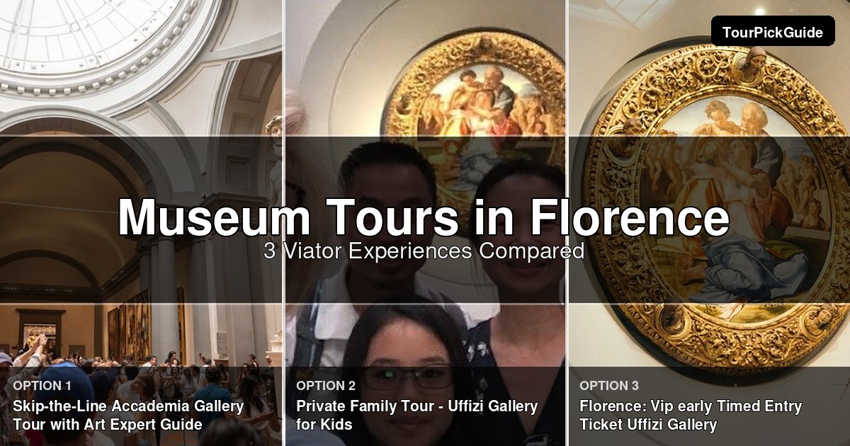 Florence museum tours – three Viator experiences compared