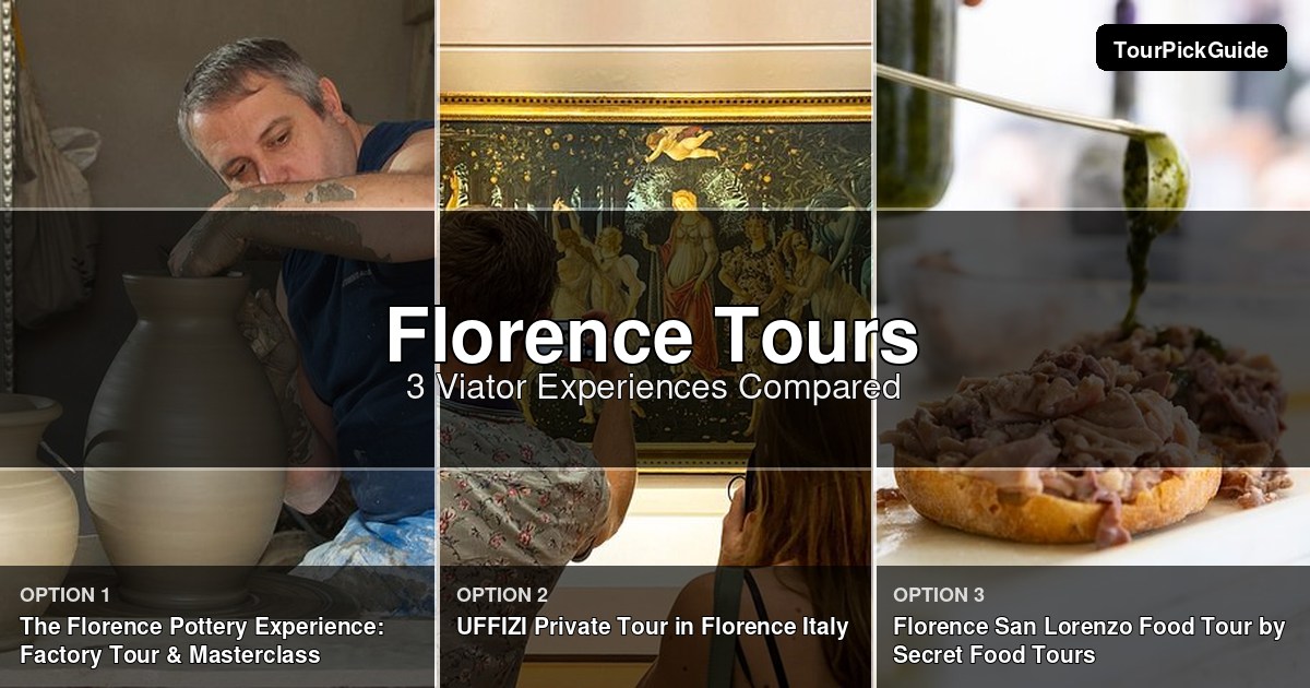 florence tours – three Viator experiences compared