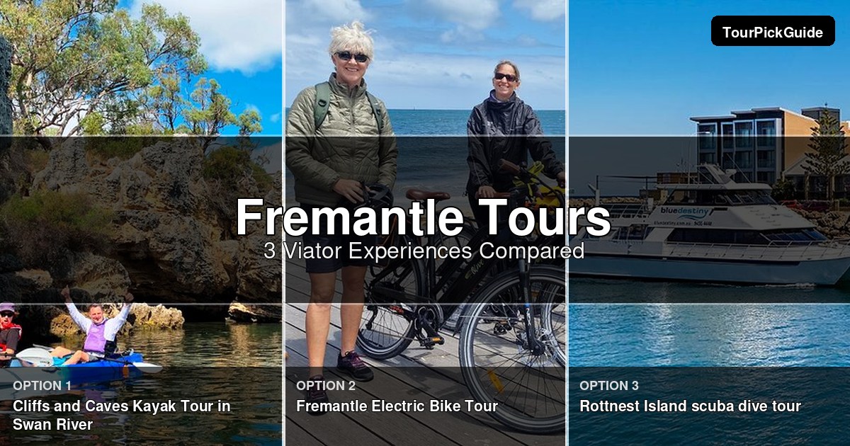 Fremantle tours – three Viator experiences compared