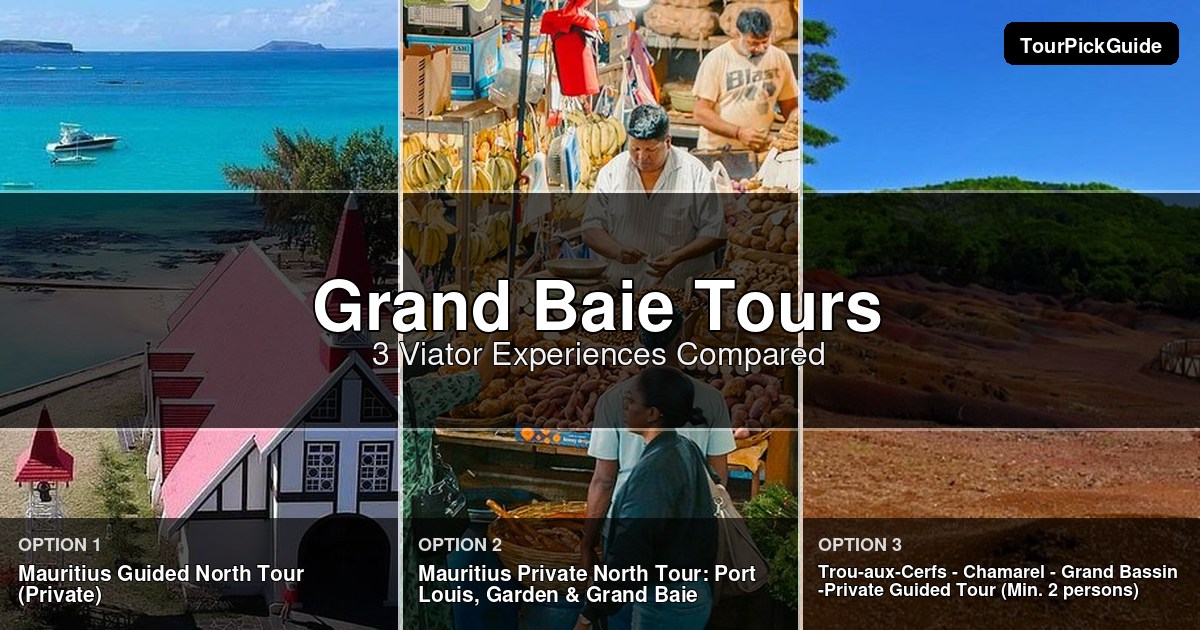 Grand Baie tours – three Viator experiences compared