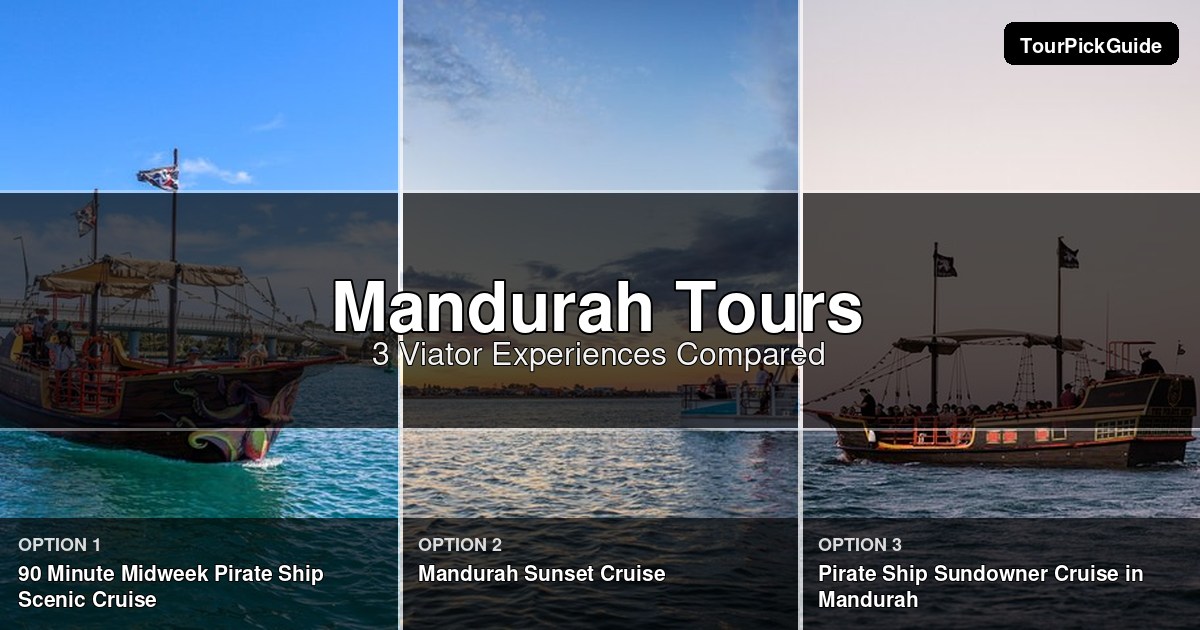 Mandurah tours – three Viator experiences compared