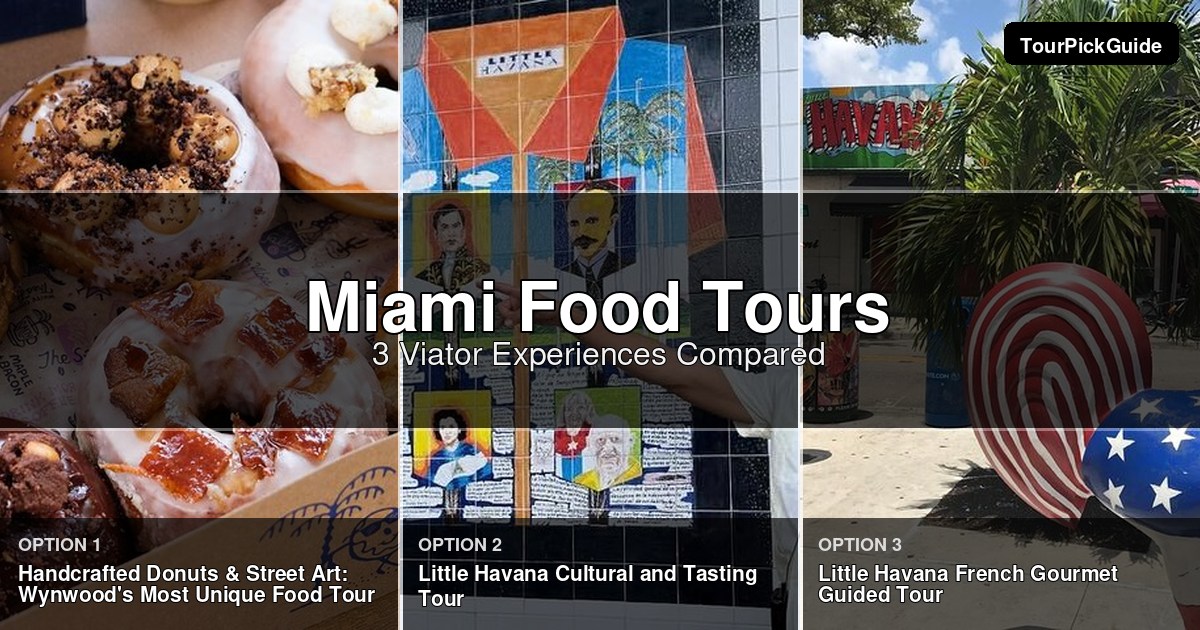Miami food tours – three Viator experiences compared