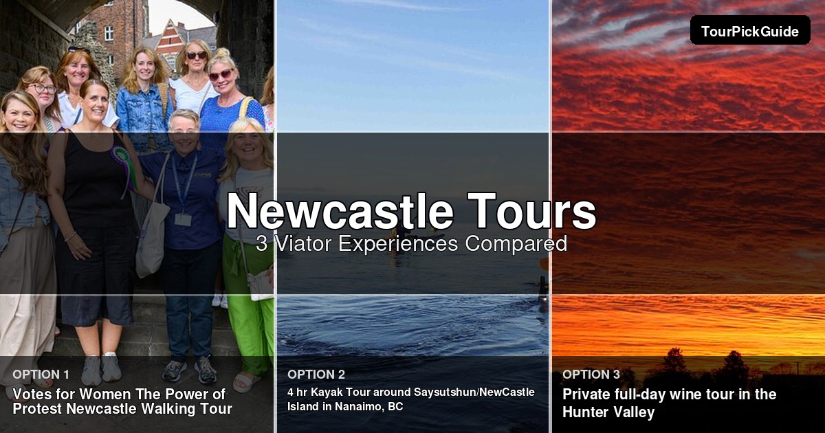 Newcastle tours – three Viator experiences compared
