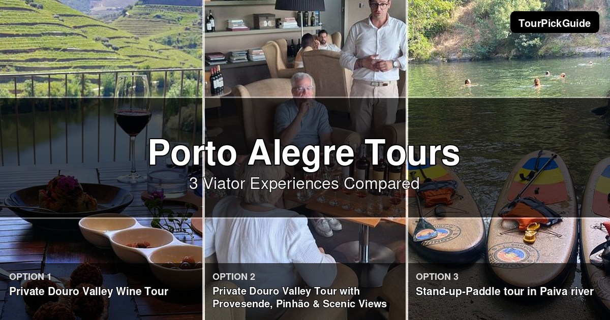 Porto Alegre tours – three Viator experiences compared