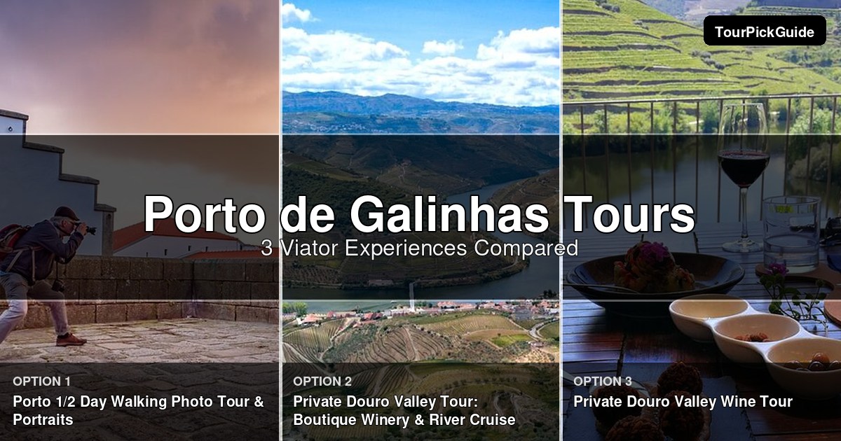 Porto de Galinhas tours – three Viator experiences compared