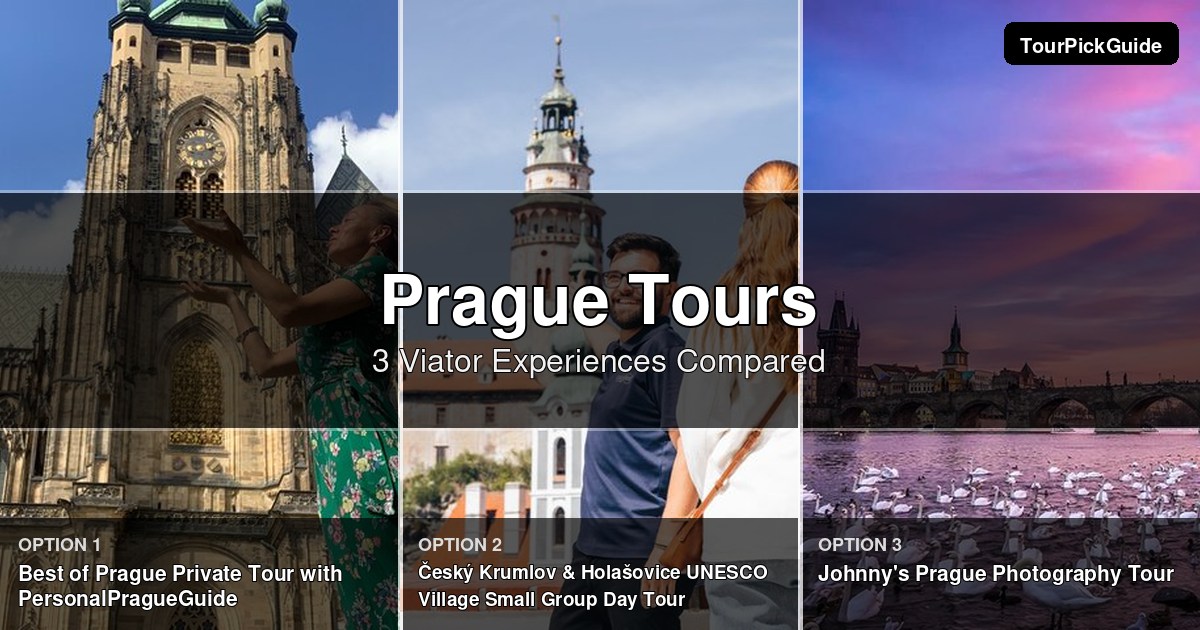 Prague tours – three Viator experiences compared