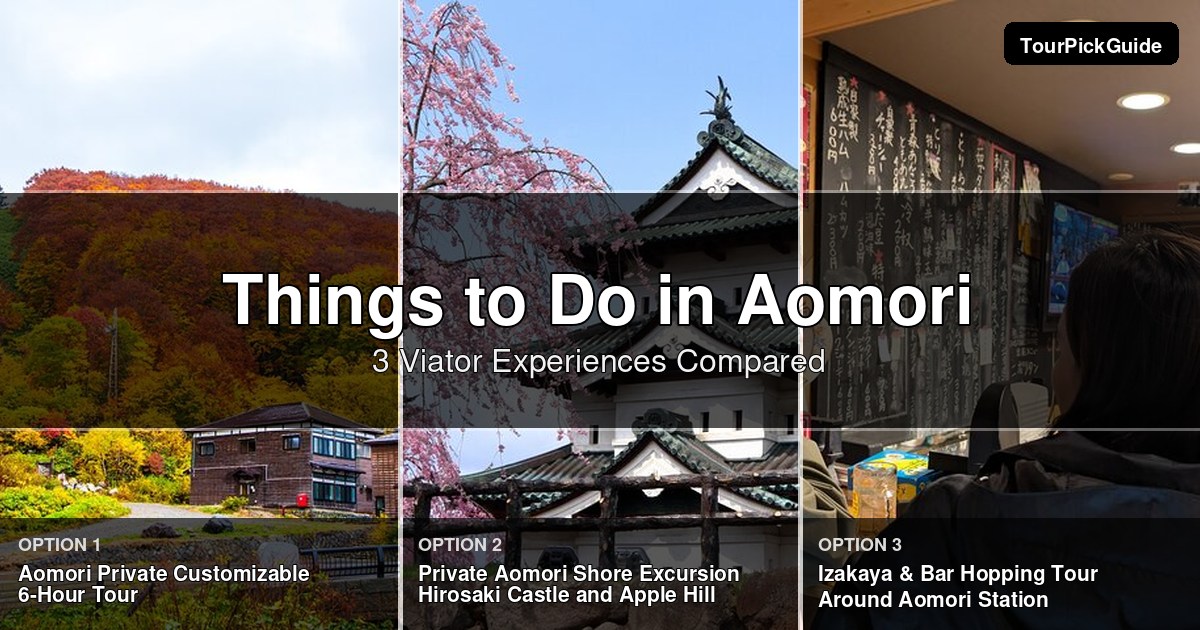 things to do in Aomori – three Viator experiences compared