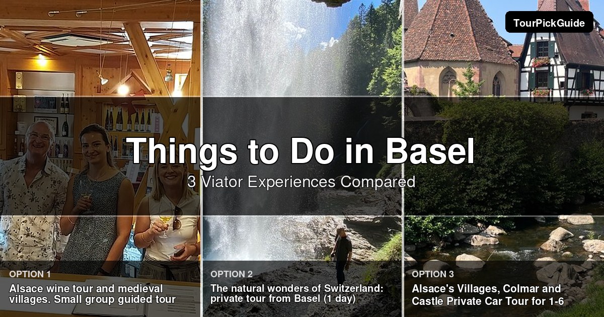 things to do in Basel – three Viator experiences compared
