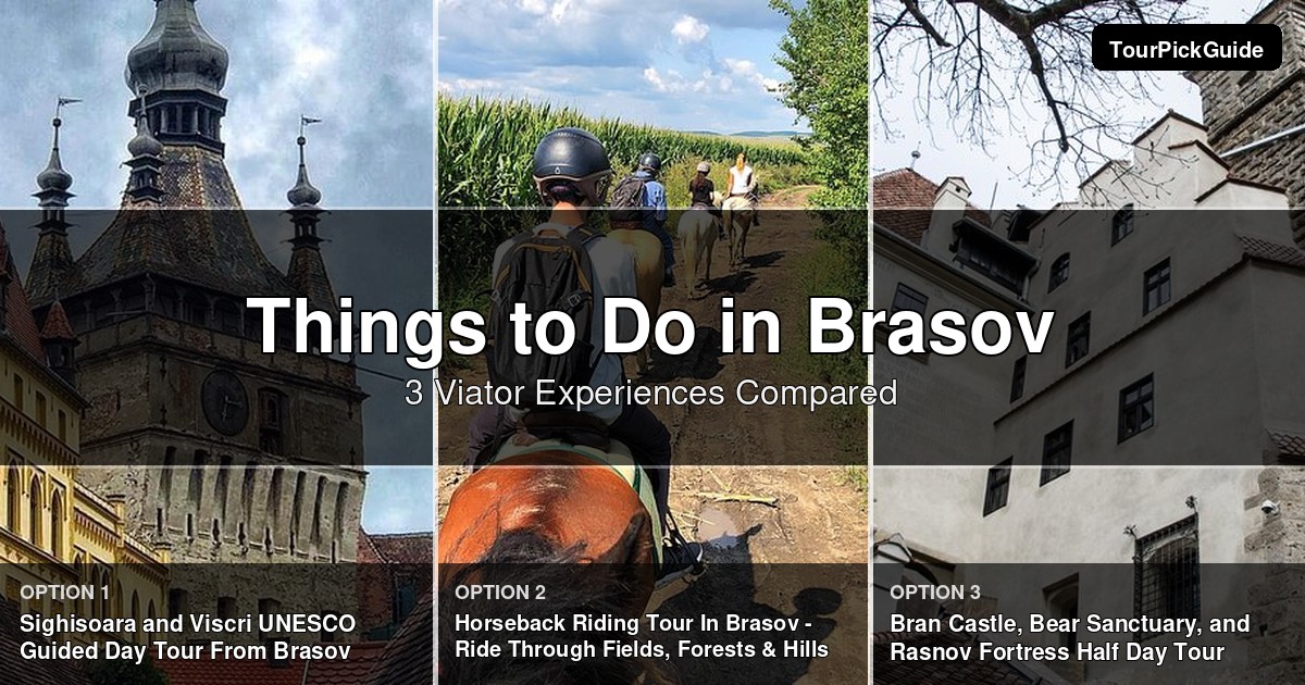 things to do in Brasov – three Viator experiences compared