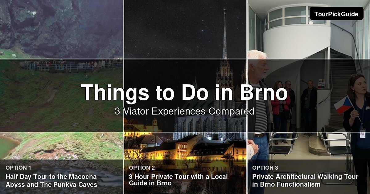 things to do in Brno – three Viator experiences compared
