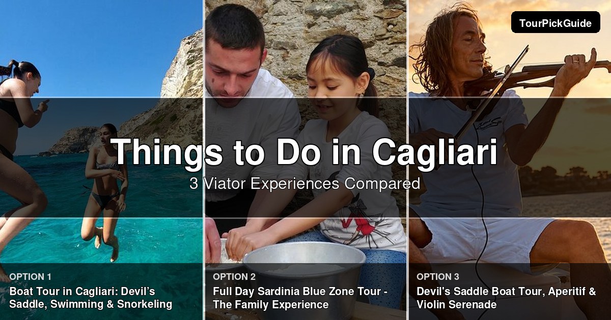 things to do in Cagliari – three Viator experiences compared