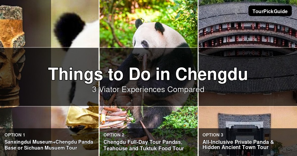 things to do in Chengdu – three Viator experiences compared