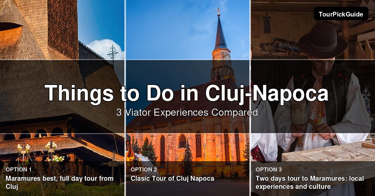 things to do in Cluj-Napoca – three Viator experiences compared