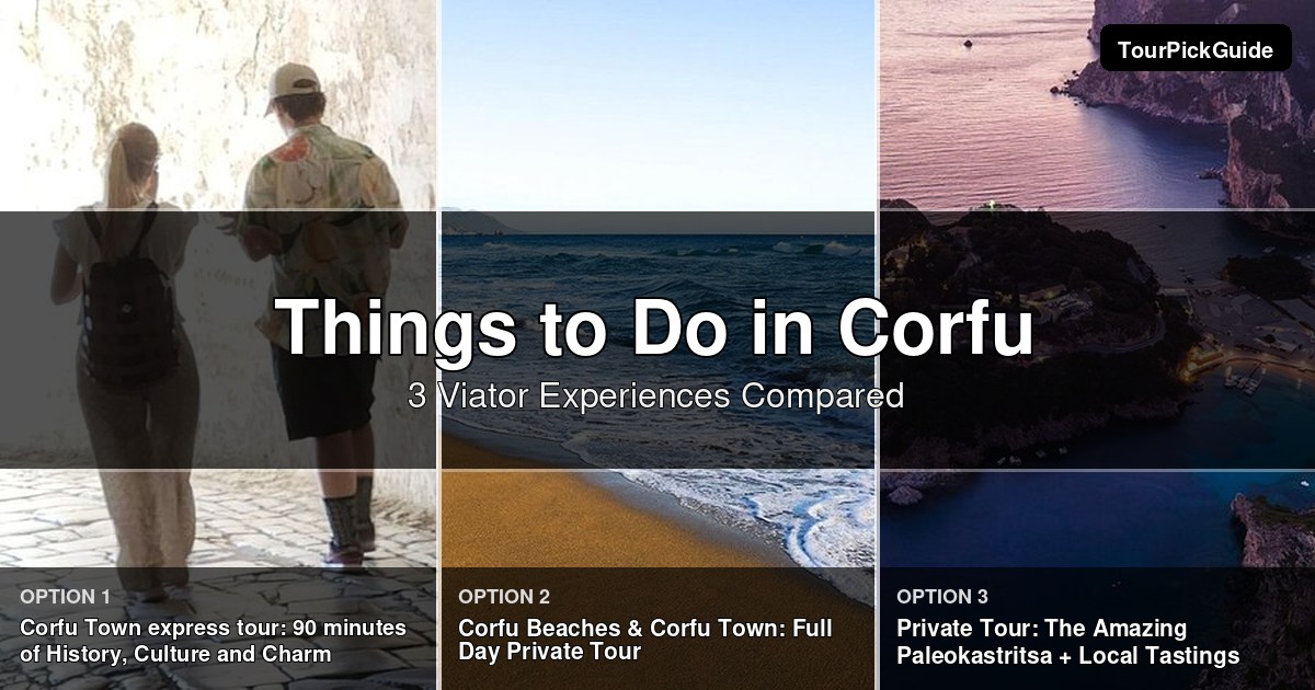 things to do in Corfu – three Viator experiences compared