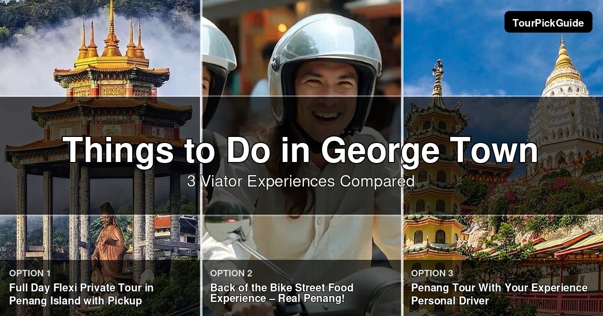 things to do in George Town – three Viator experiences compared