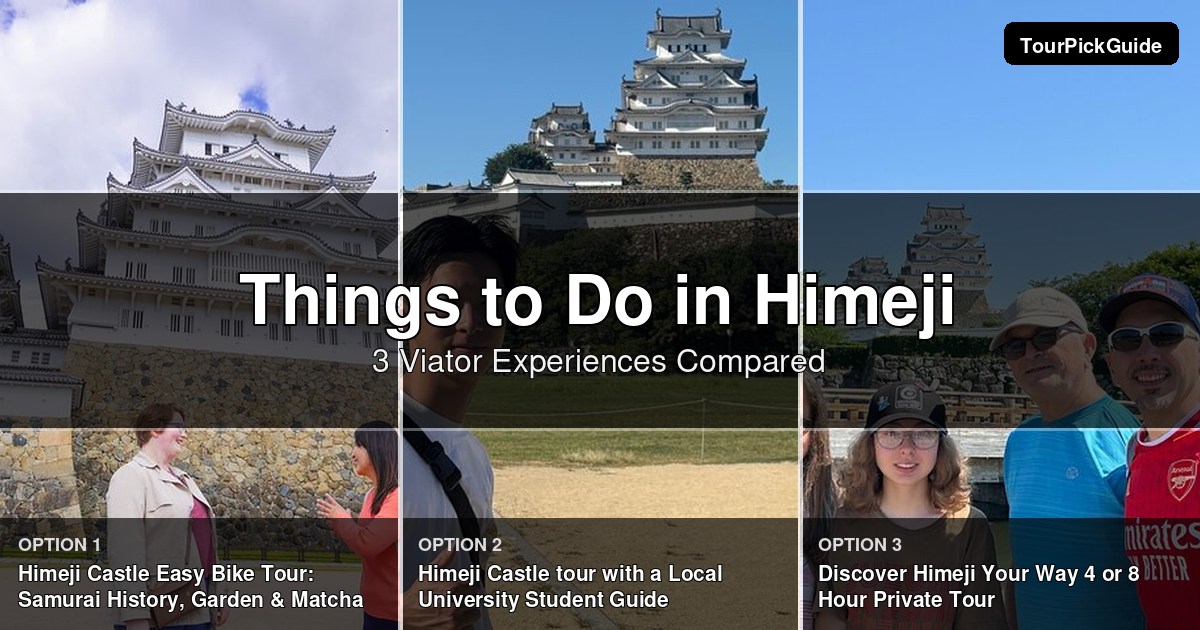 things to do in Himeji – three Viator experiences compared
