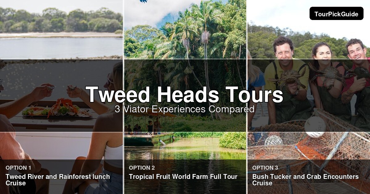 Tweed Heads tours – three Viator experiences compared