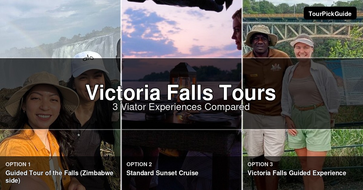 Victoria Falls tours – three Viator experiences compared