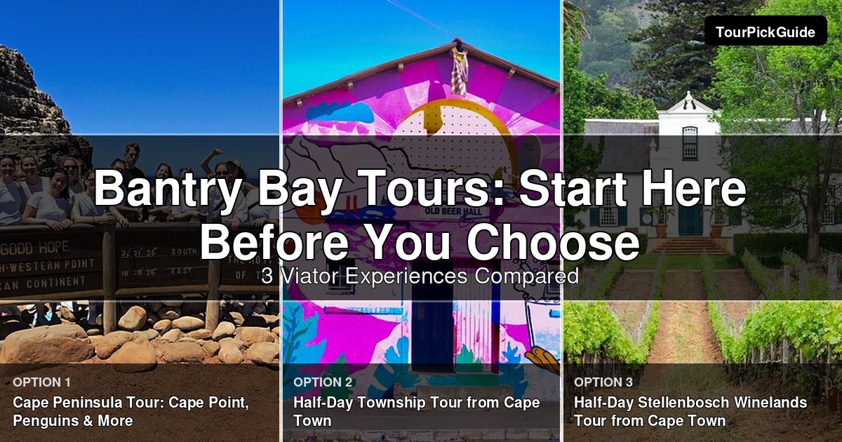 Bantry Bay tours – three Viator experiences compared