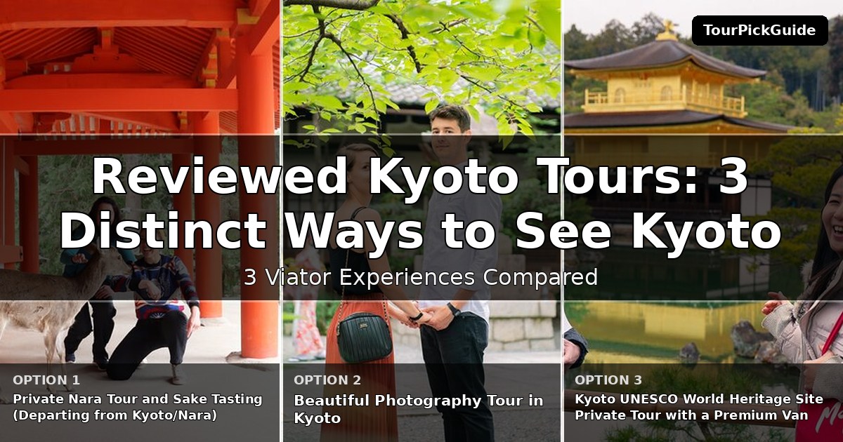 best reviewed Kyoto tours – three Viator experiences compared