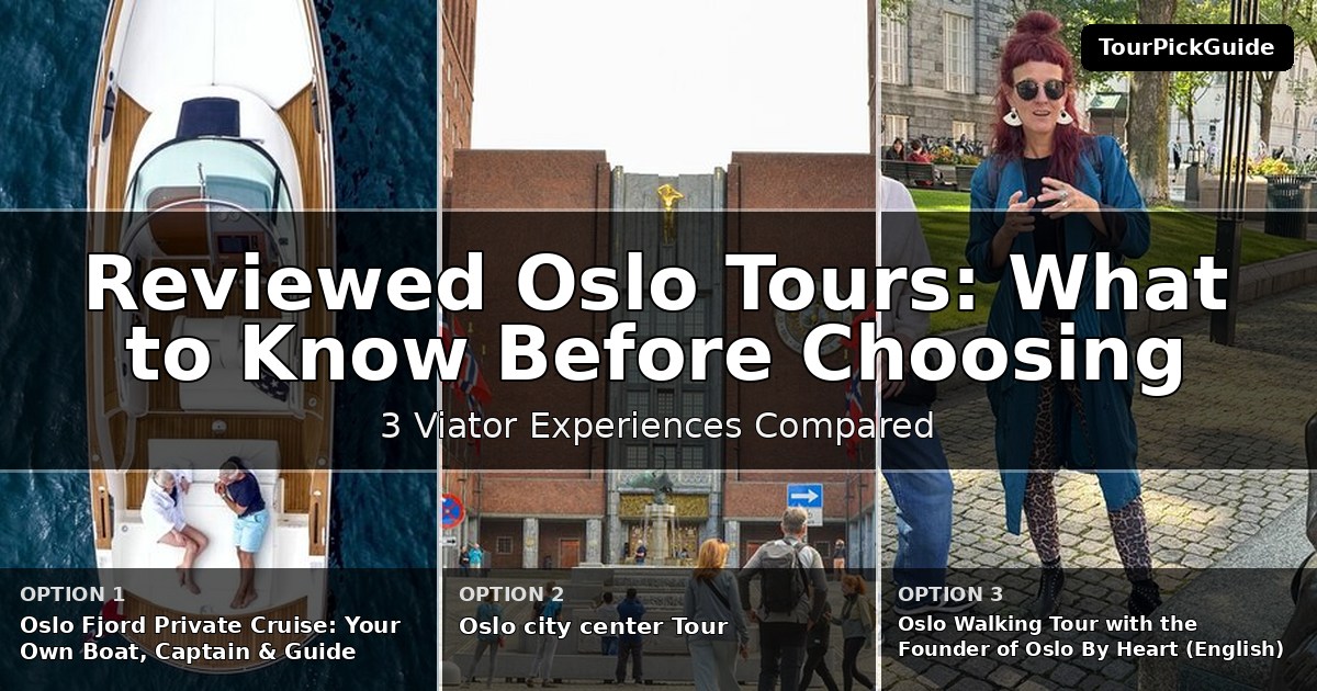best reviewed Oslo tours – three Viator experiences compared