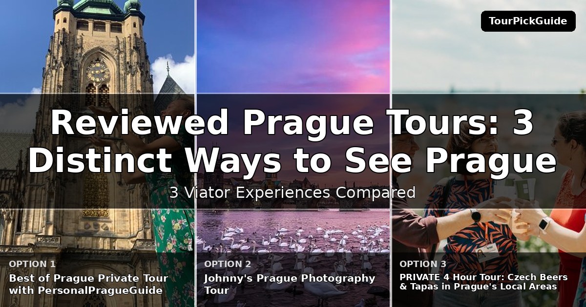 best reviewed Prague tours – three Viator experiences compared