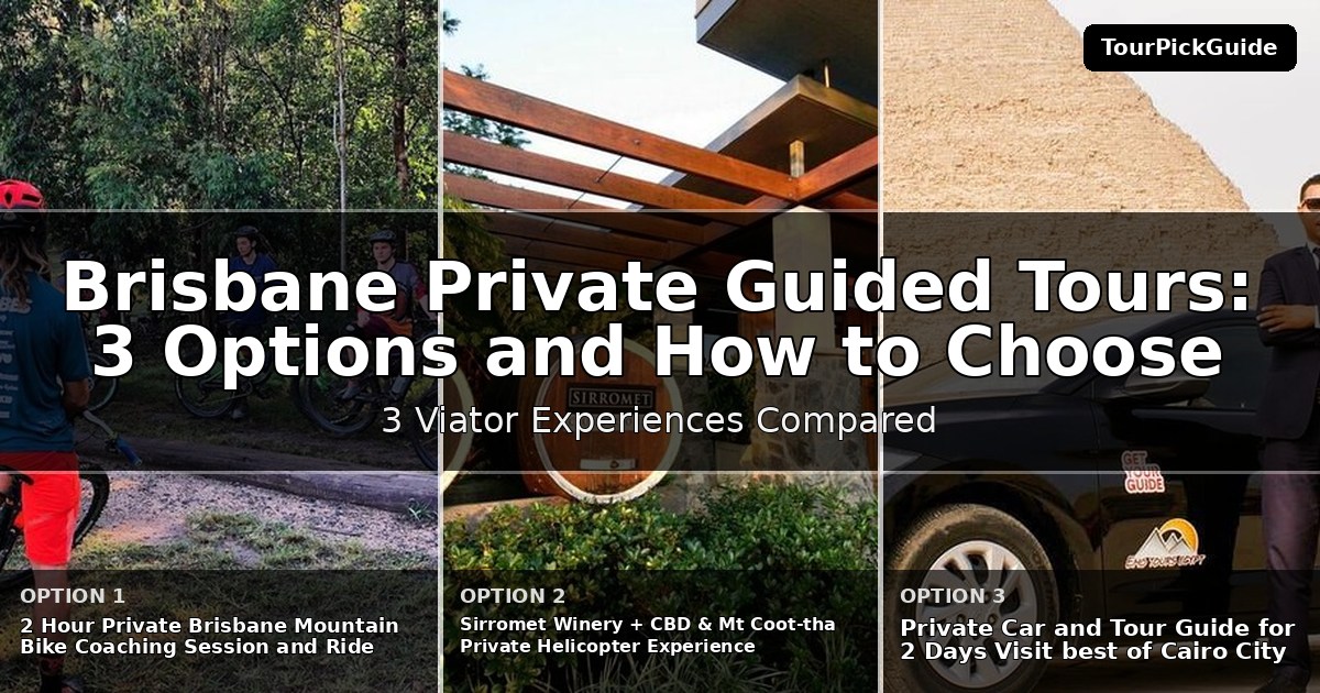 Brisbane private guided tours – three Viator experiences compared