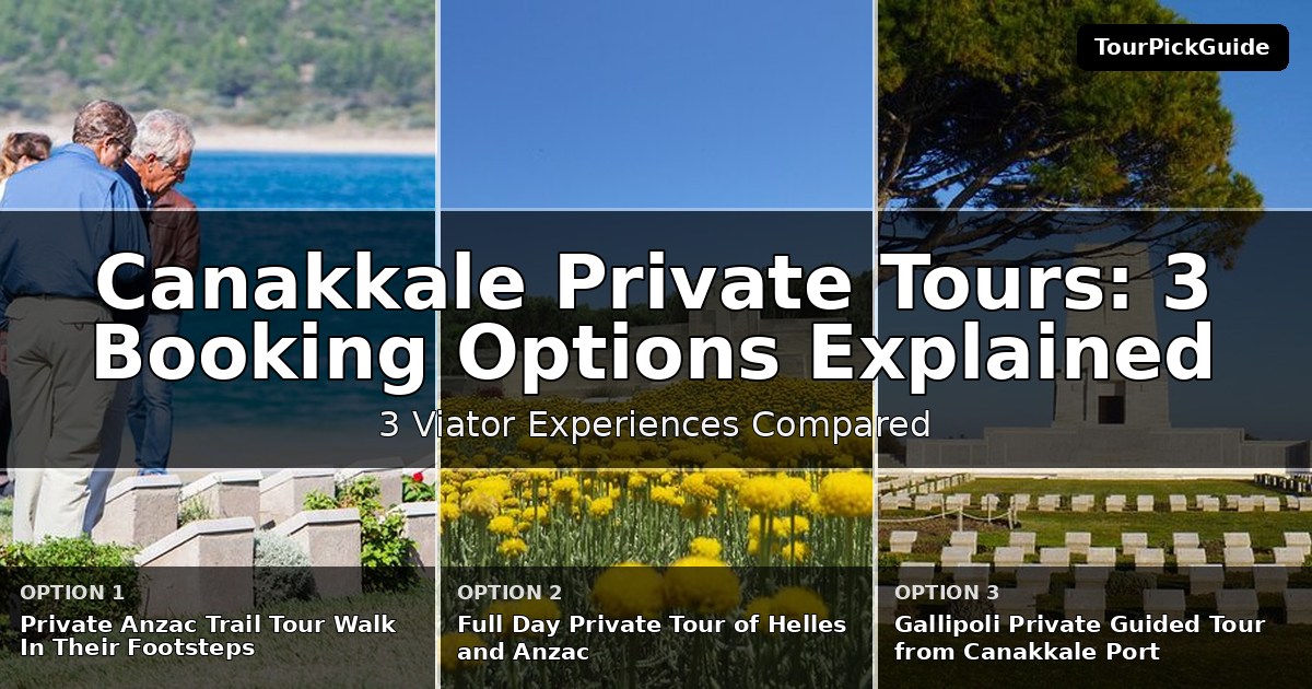 Canakkale private tours – three Viator experiences compared