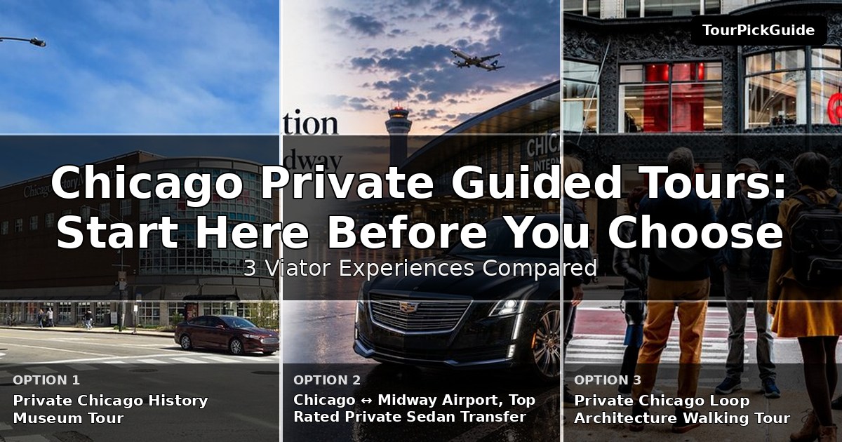 Chicago private guided tours – three Viator experiences compared