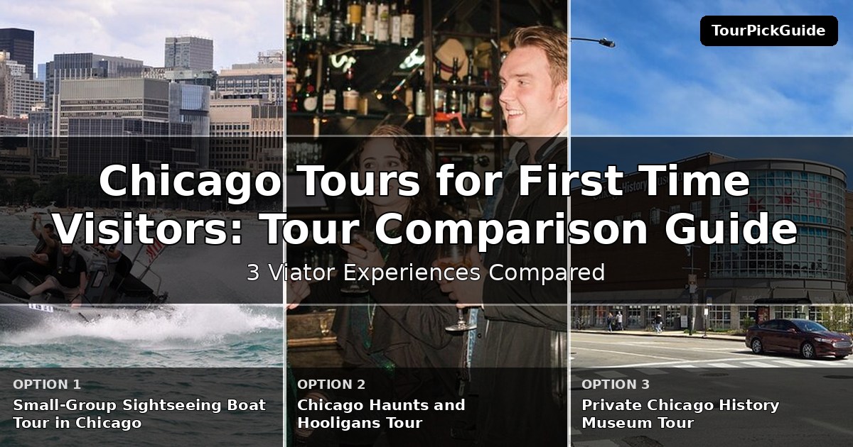 Chicago tours for first time visitors – three Viator experiences compared