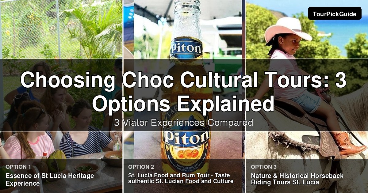 Choc cultural tours – three Viator experiences compared